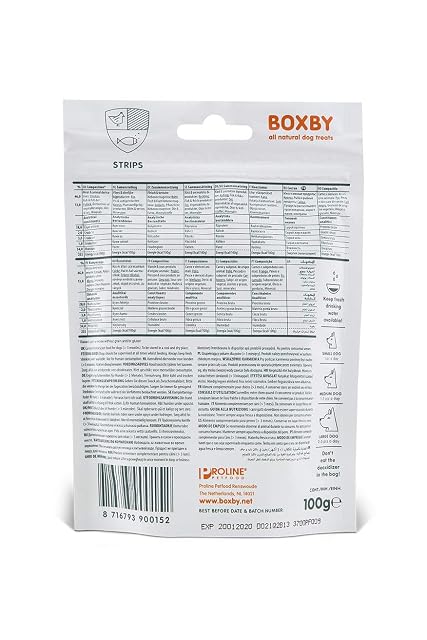 Foto 2 de 5 de Boxby - Snack para perros cachorros y adultos Boxby pollo y pescado 100 g