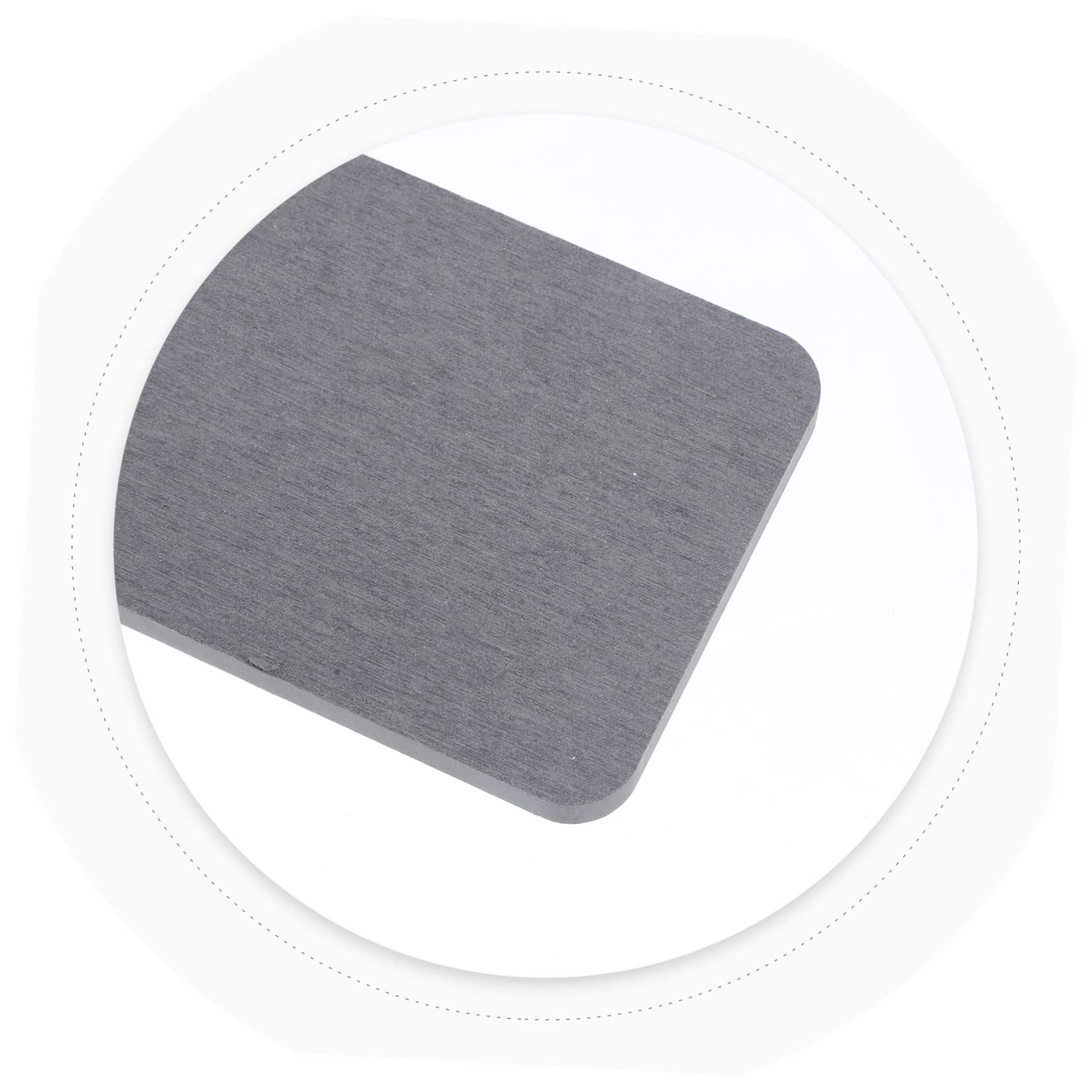 Anneome Posavasos Absorbentes de Diatomita 4 Piezas para Bares y Hoteles, Material Resistente y Secado Rápido, Excelente Textura y Alta Absorción de Agua