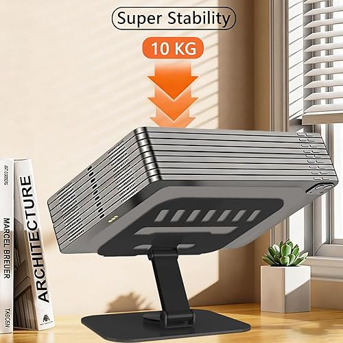 Miniatura 4 de Soporte de metal para tableta, soporte ajustable de rotación de 360° compatible con tabletas de 4 a 16 pulgadas como iPad Pro Air, iPad mini, Tab