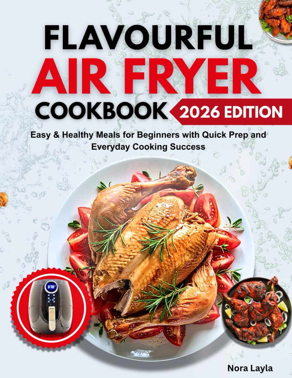 Flavourful Air Fryer Cookbook: Easy & Healthy Meals for Beginners with Quick Prep and Everyday Cooking Success