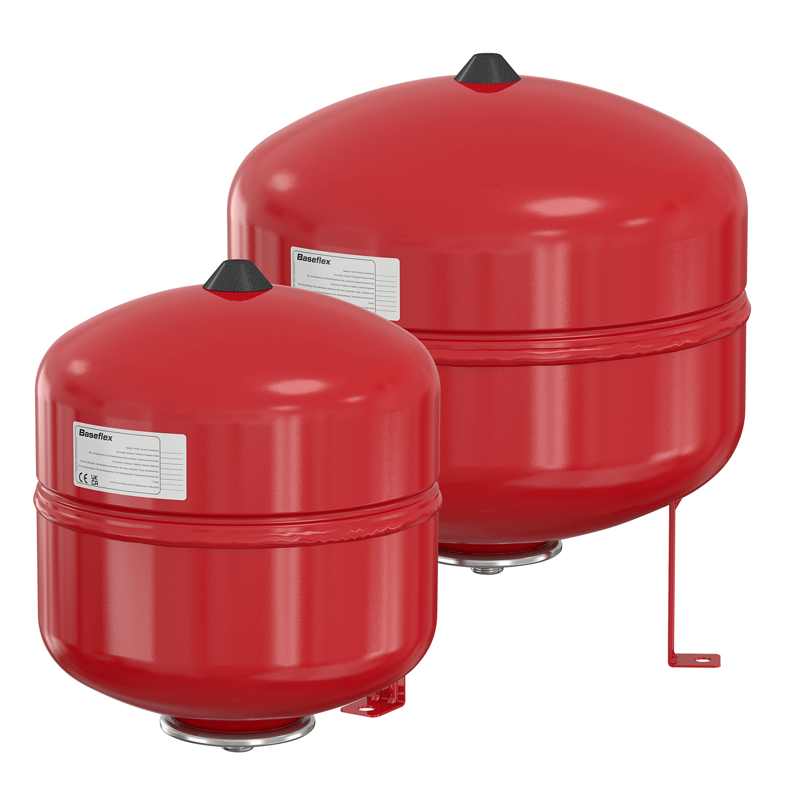 Flamco Baseflex 25301 - Depósito de expansión (12 L, 1,5/6 bar, para sistemas de calefacción y refrigeración cerrados)