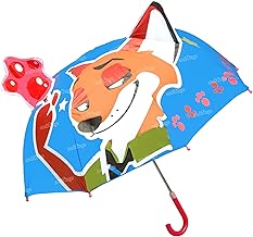 Zest 4 Toyz Umbrella For Kids Stylish & Cute Deisgn Printed Windproof Long Handled Lightweight Kids Umbrella for Girls Childrens