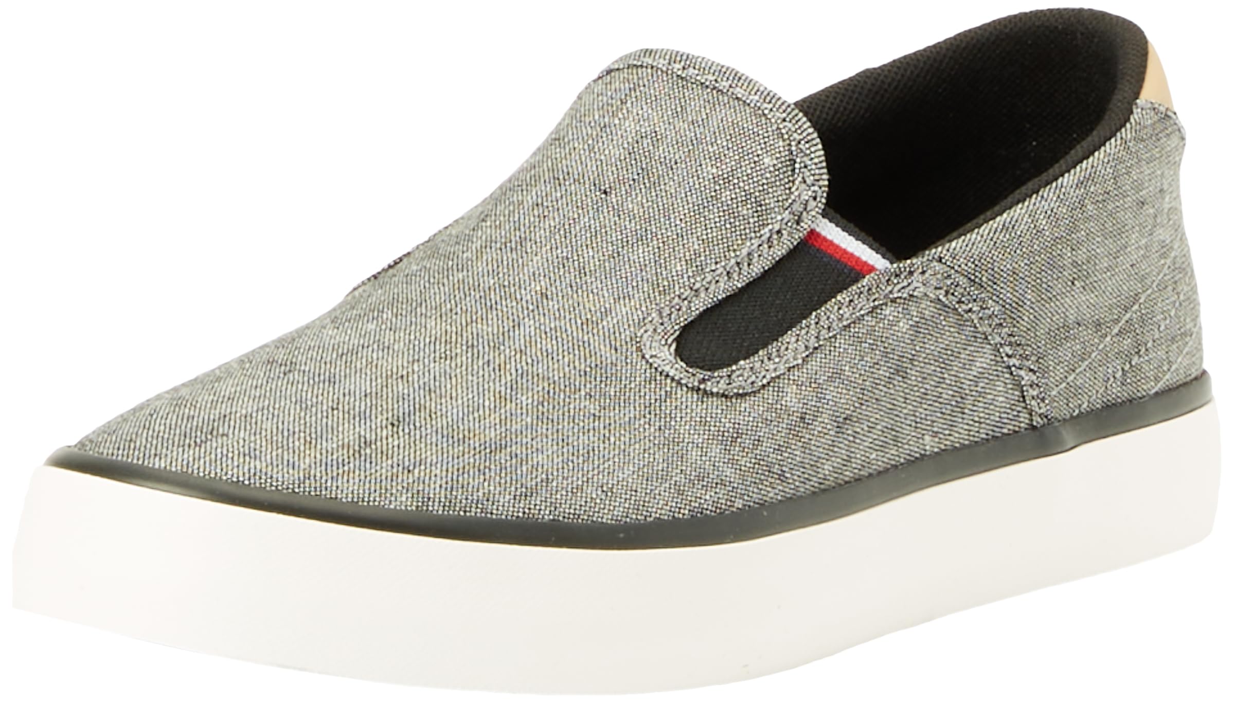 Tommy Hilfiger Sneaker de Lino para Hombre, Azul (Desert Sky), 45