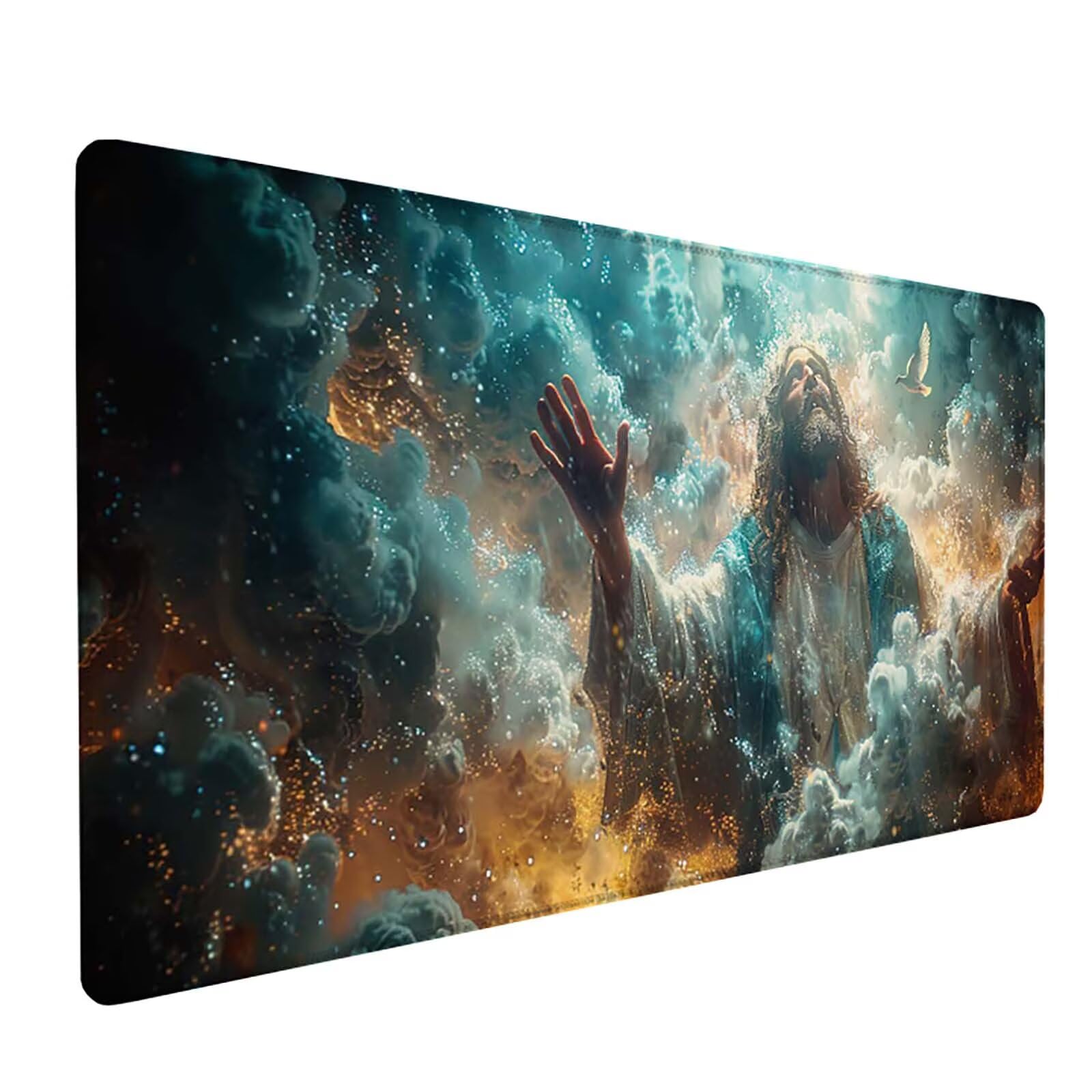 Podkładka pod mysz XXL 1600x800x3mm, szara podkładka pod mysz do gier z antypoślizgową gumową powierzchnią, poprawia precyzję i szybkość, komputer dla gracza i akcesoria biurowe, prezent dla mężczyzn