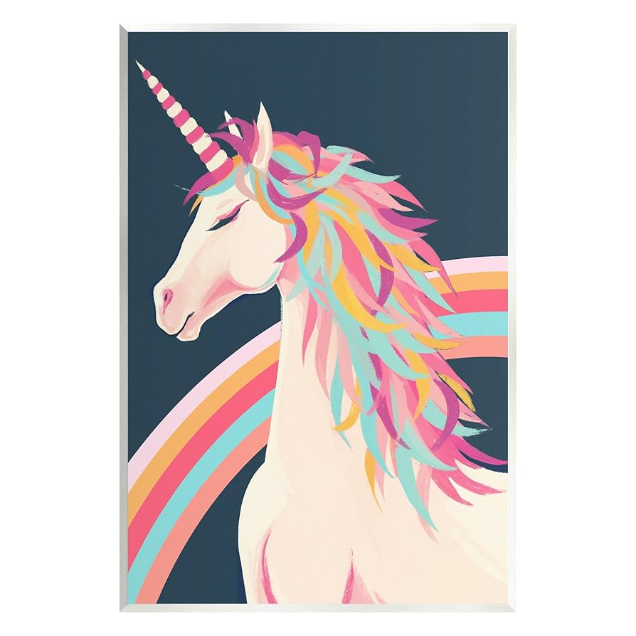 ユニコーン   レインボー  壁面 飾り ユニコーン レインボー 壁面 飾り - MPAPER'S GALLERY | minne