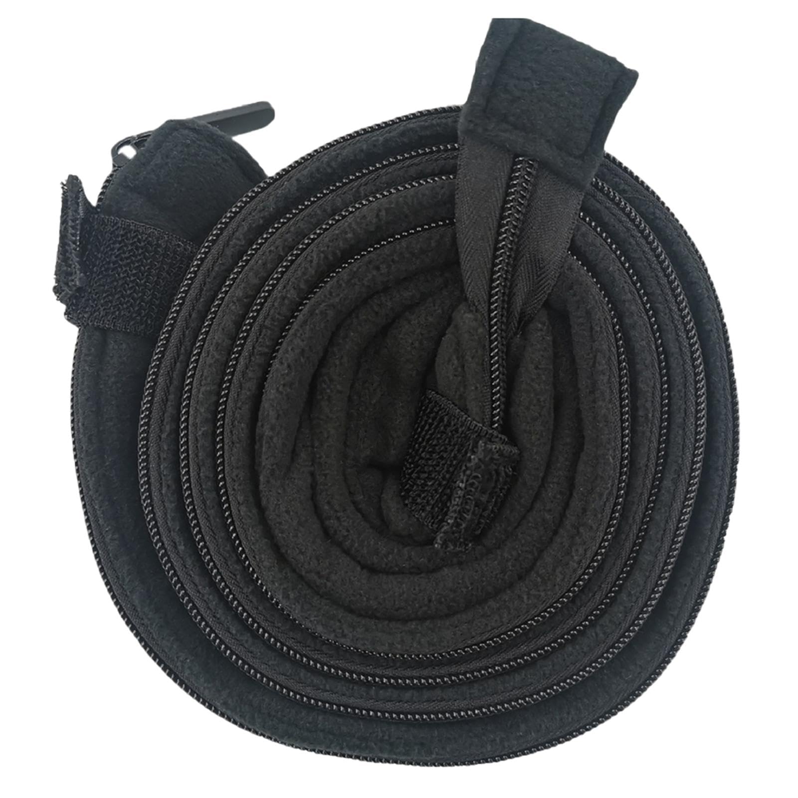 Hose Cover and Remove Protection with Full Zipper Tube Cover Black-image-11