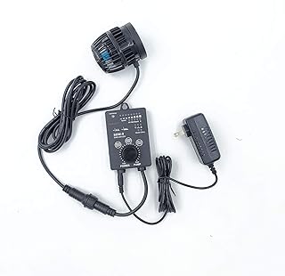 Jebao SDW Wave Maker Flow Pump with Controller for Marine Reef Aquarium (SDW-9, 2377GPH)