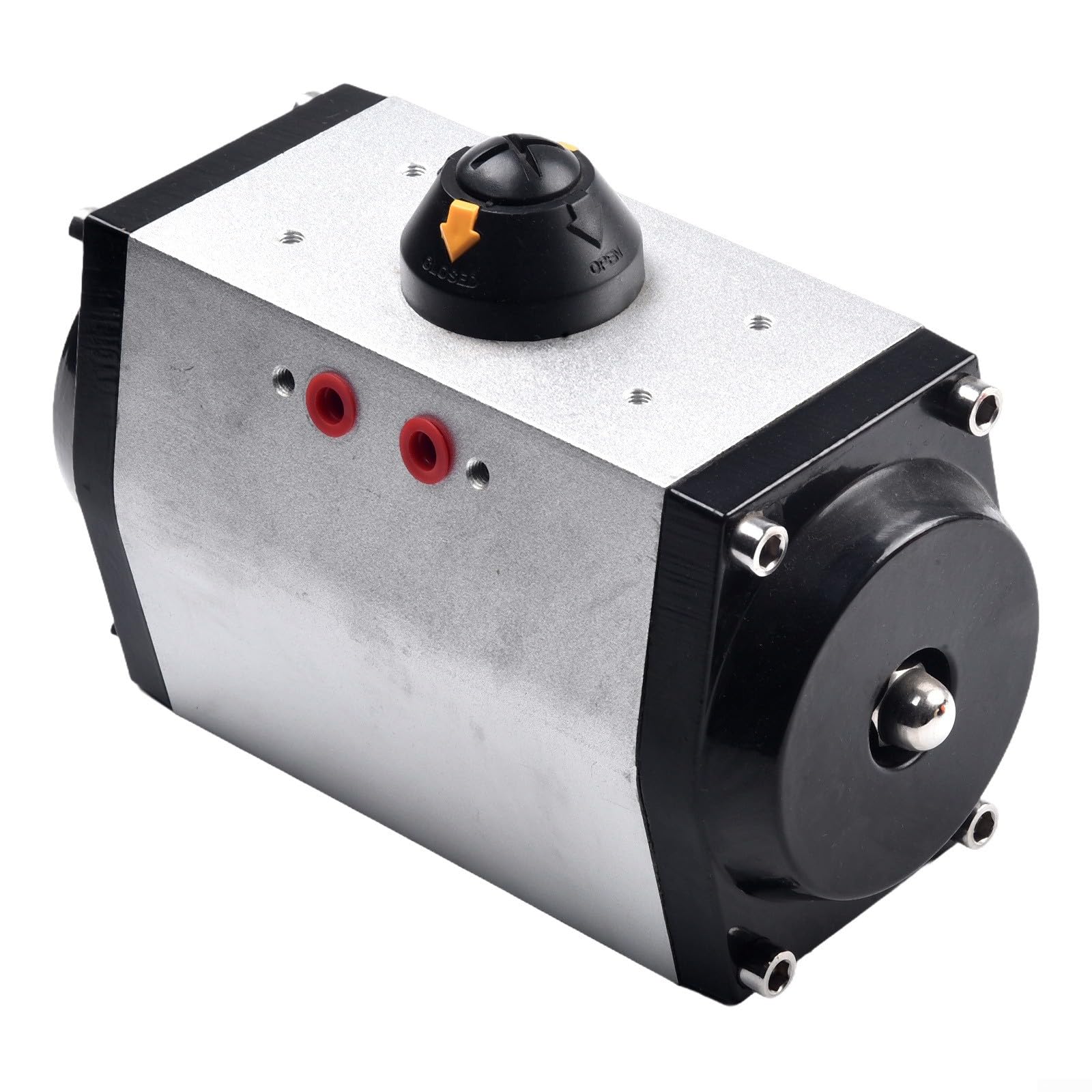 AT40 Pneumatik-Antrieb 90° Doppeltwirkend für Kugel- und Absperrklappen, Aluminium Gehäuse, Industrial Automation(GT75)