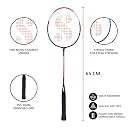 Silver's Alloy Steel Drive Badminton Kit (2 Racquets with Full Cover)(Red/Black) gallery image