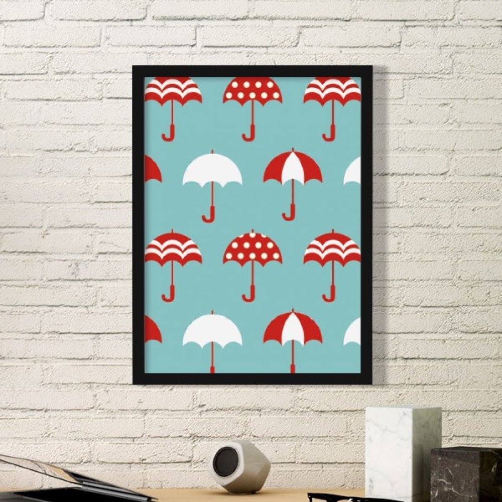 Peinture pluie soleil cadre photo bois noir DIYthinker pour salon moderne