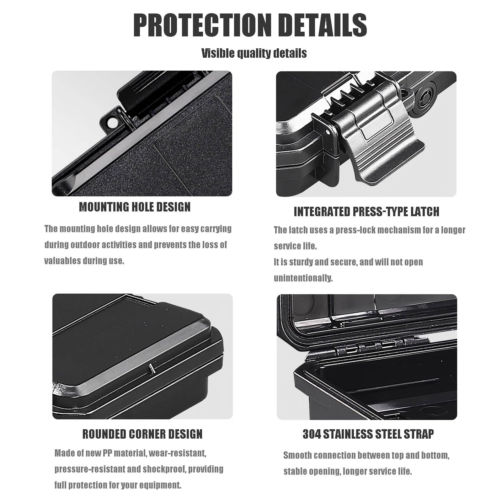 Custodia Rigida, Custodia Protettiva Portatile Impermeabile per Fotocamera da 9 X 7 X 1,8 Pollici Con Schiuma Personalizzabile, Adatta All'uso di Droni, Fotocamere e Attrezzature(Brown)