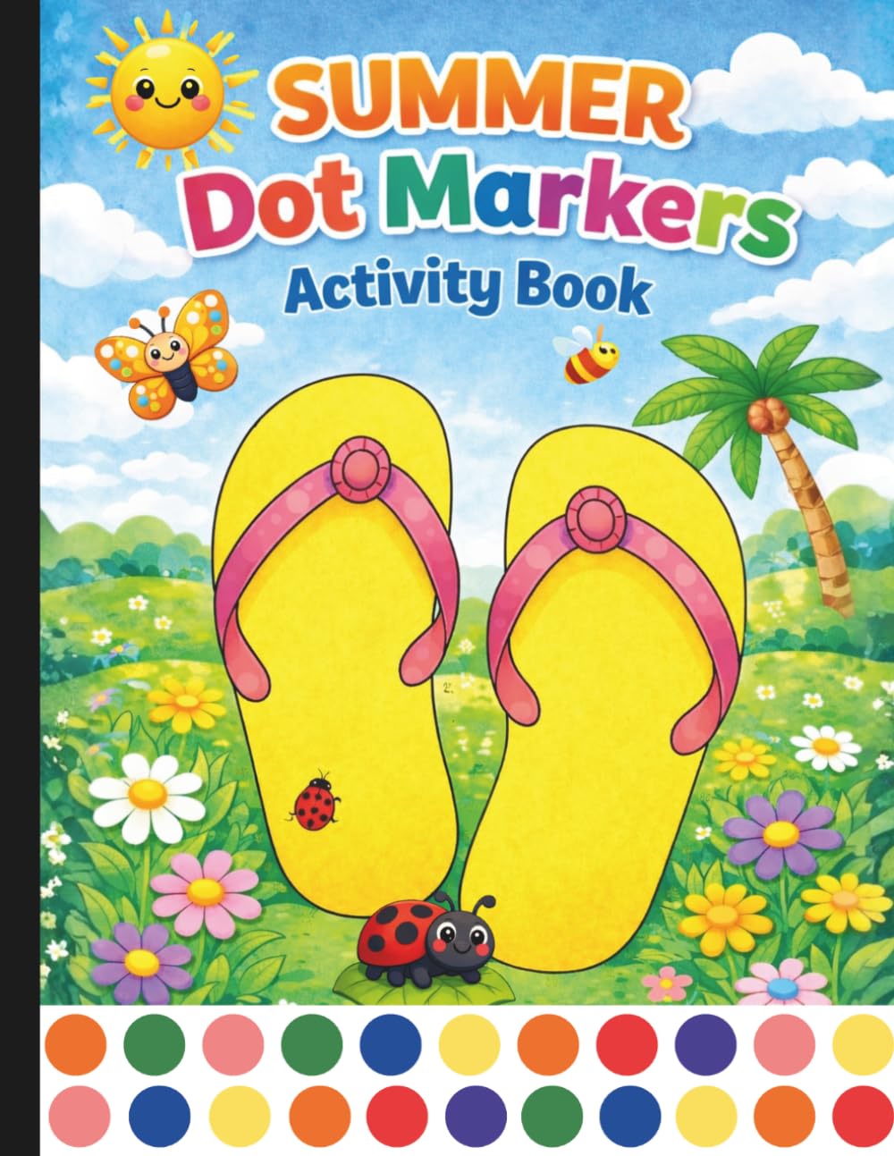Summer Dot Markers Activity Book: Do A Dot Activity Book Ages 2+ (Summer Fun For Everyone)