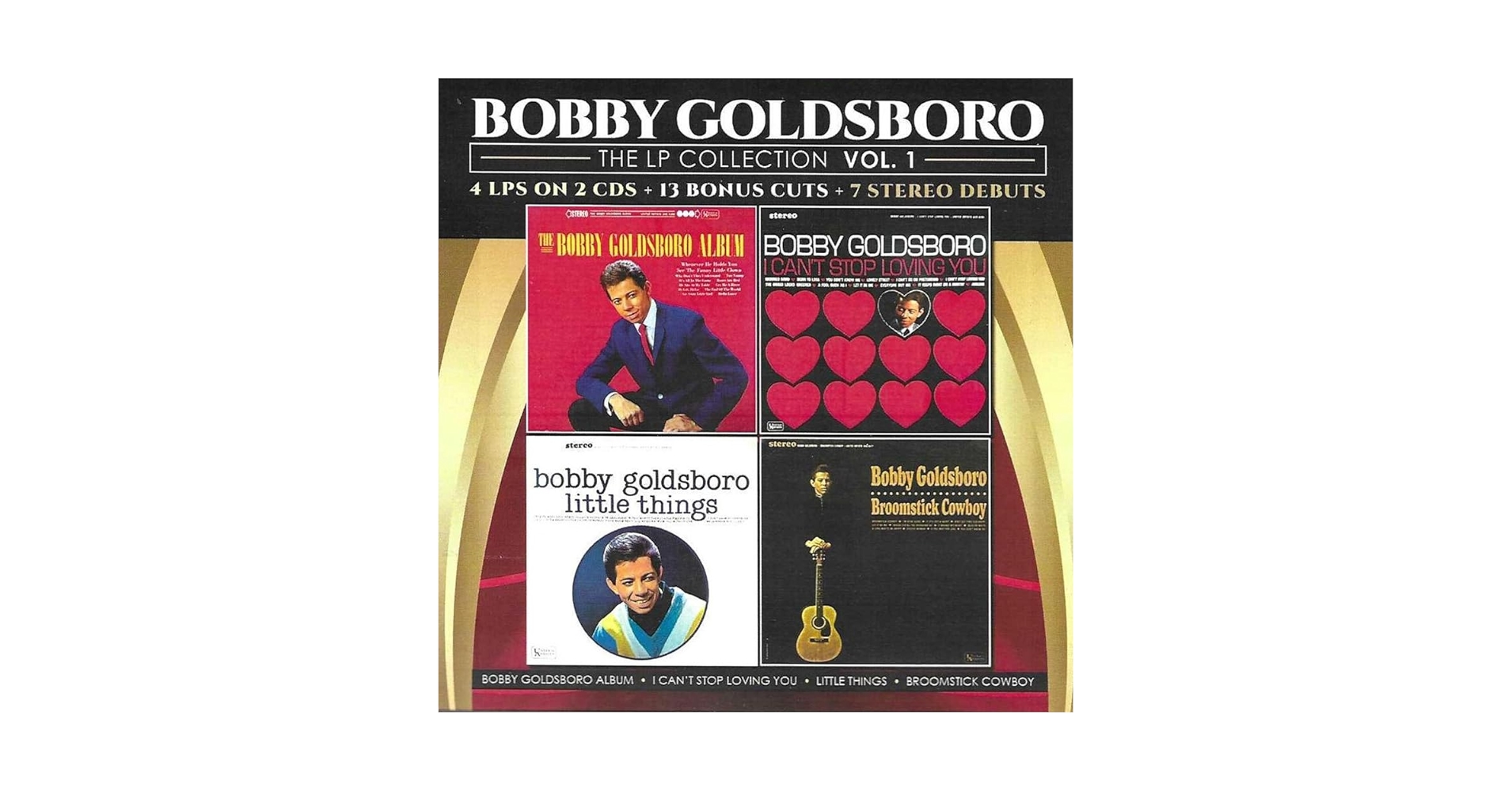 Goldsboro, Bobby - LP Collection, Vol. 1 - Amazon.com Music
