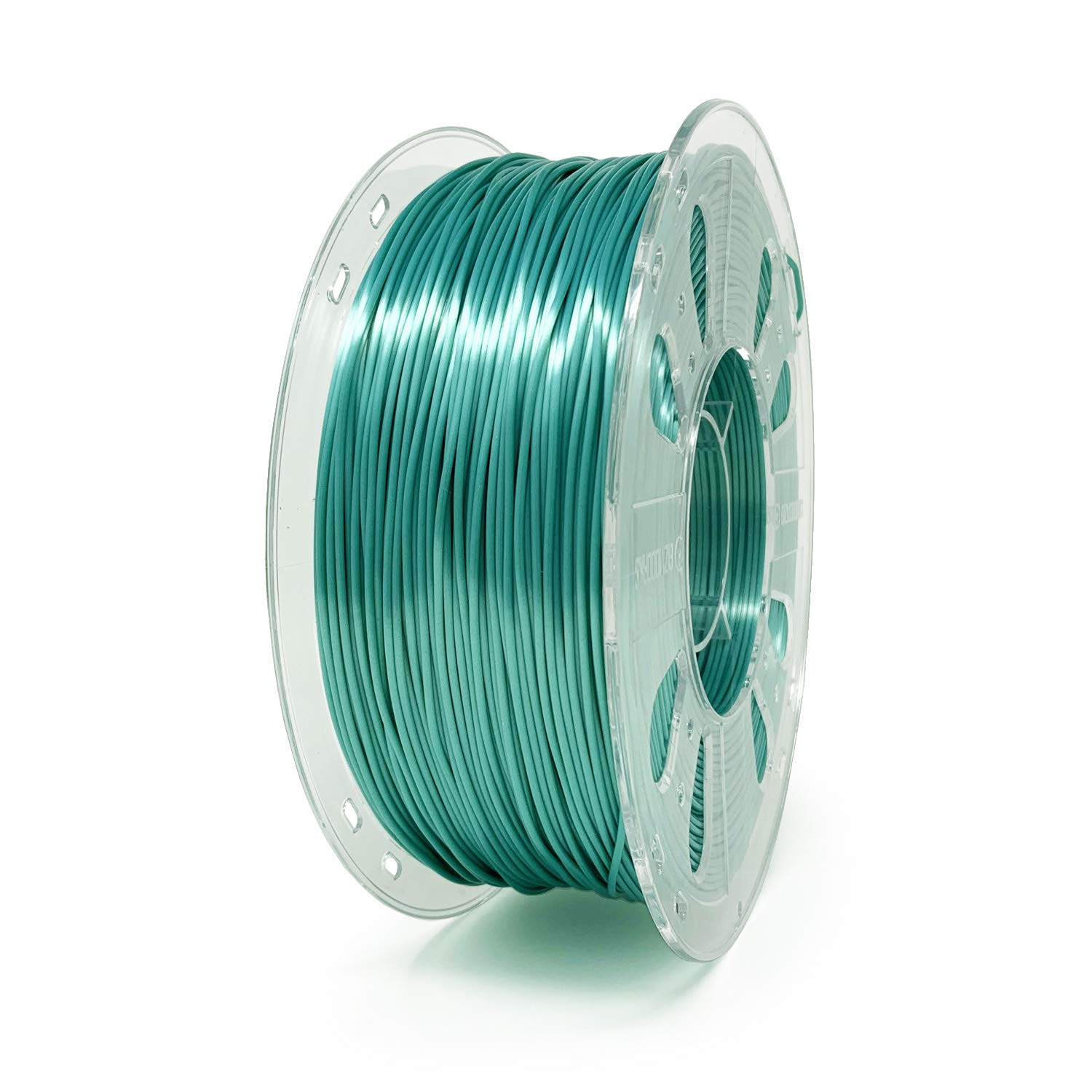 Gizmo DorksSilk PLA 3D Printer Filament 3mm (2.85mm) 1kg, High Gloss Teal