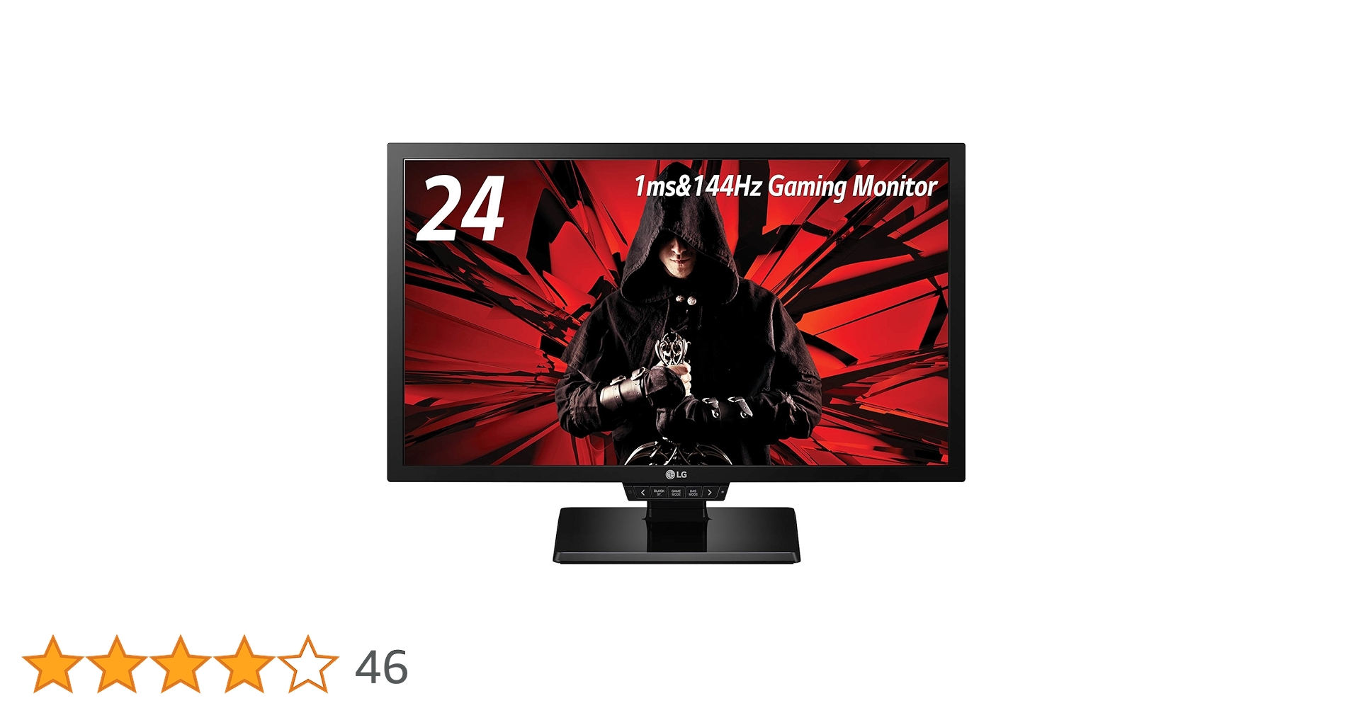 144hz ゲーミングモニター　LG 24GM77-B LG 24GM77-B: 24 Inch Full HD LED Gaming Monitor | LG USA