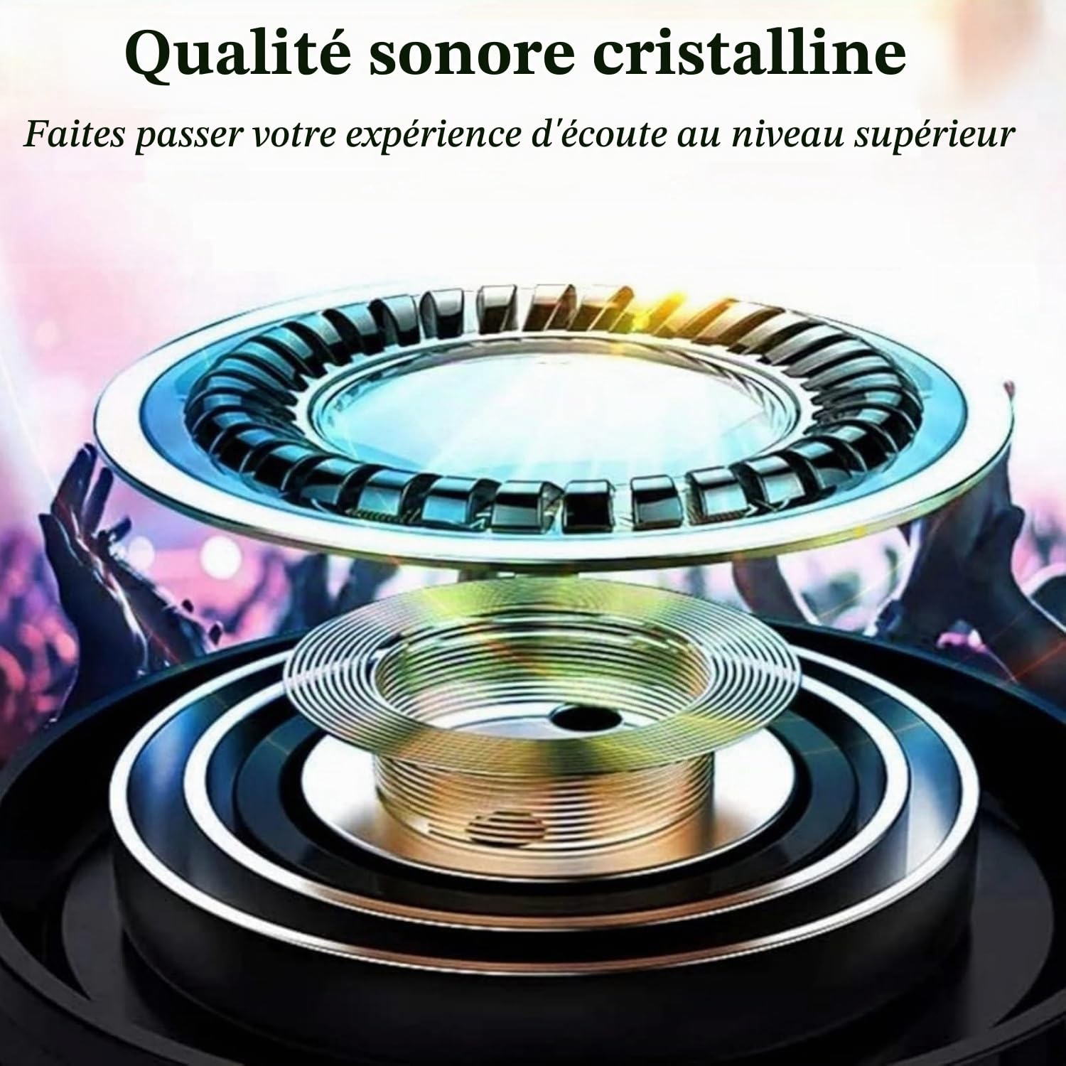 Casque TV sans fil avec émetteur Bluetooth, Hi-Fi, 30 heures, confortable et facile à utiliser pour les personnes âgées, avec un convertisseur numérique, compatible avec tous les appareils de sortie