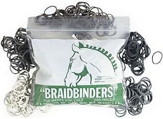 Bands Plastic Brown Economical Way Mane Horses 600 Count_AB