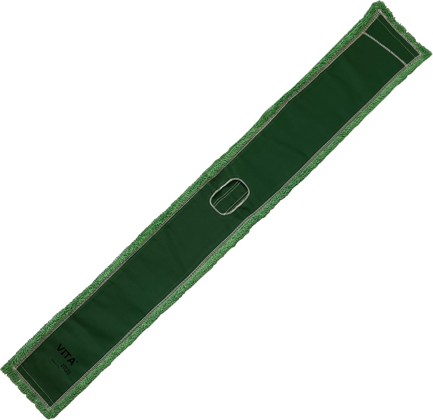 72" Premium Green Microfiber Dust Mops - 6 Pack