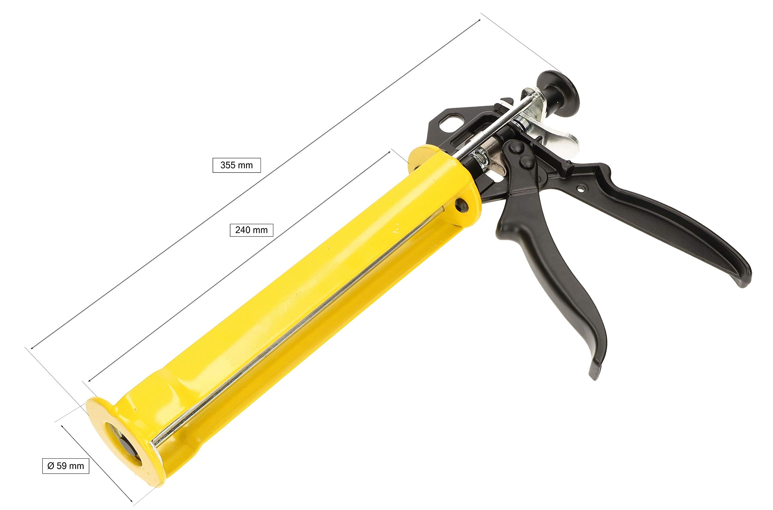 KOTARBAU® Cartridge press 380ml silicone syringe for adhesive sealing