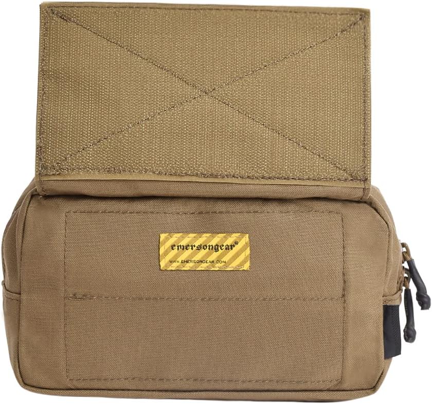 EMERSONGEAR Tactical Action Pouch Mag Pack Drop Dump Pouch Utility Tool Bags Dangler Pouch for Airsoft Hunting Vest Plate Carrier