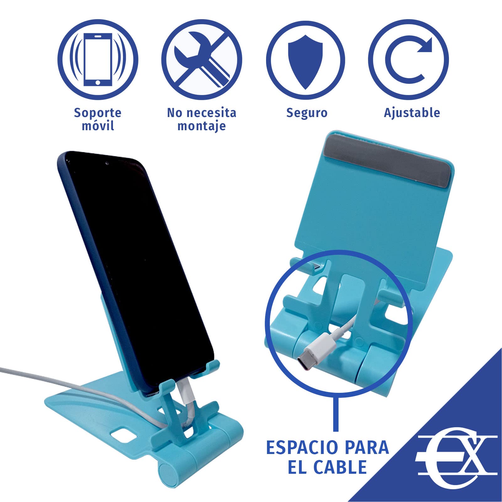 EUROXANTY Fermaporta mobile | Supporto mobile girevole