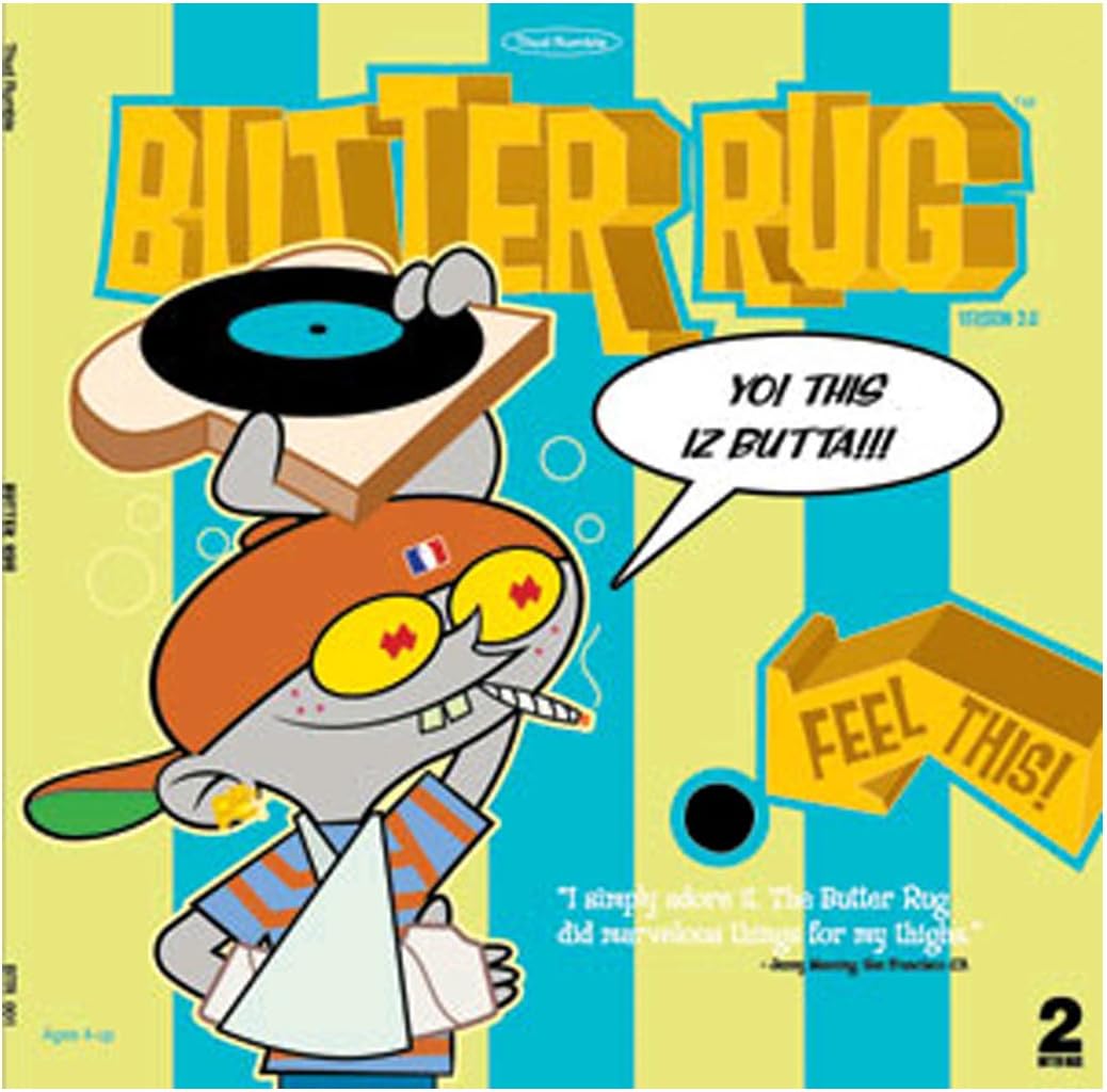 butter rugs black