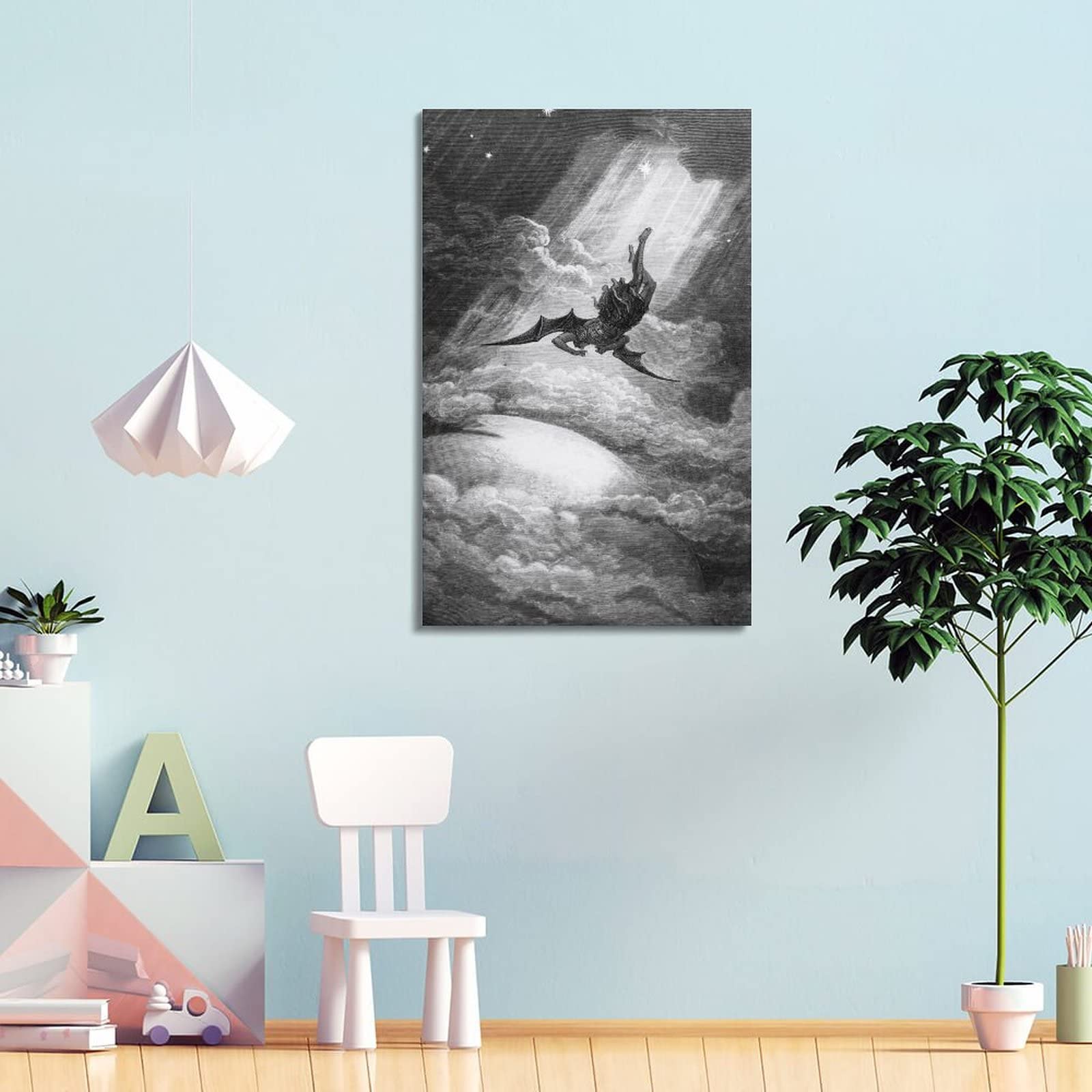 『楽園』絵画・インテリア Amazon｜Paul Gustave Doreポール・ギュスターヴ・ドレ画家作品