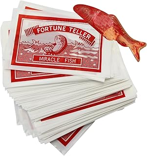 Bulk Pack of 144 Funny Party Hats Fortune Teller Miracle Fish Favors
