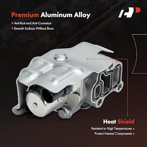 Miniatura 4 de A-Premium VTEC - Conjunto de válvula de carrete solenoide con interruptor de presión de aceite y junta compatible con modelos Acura y Honda - 2.0L