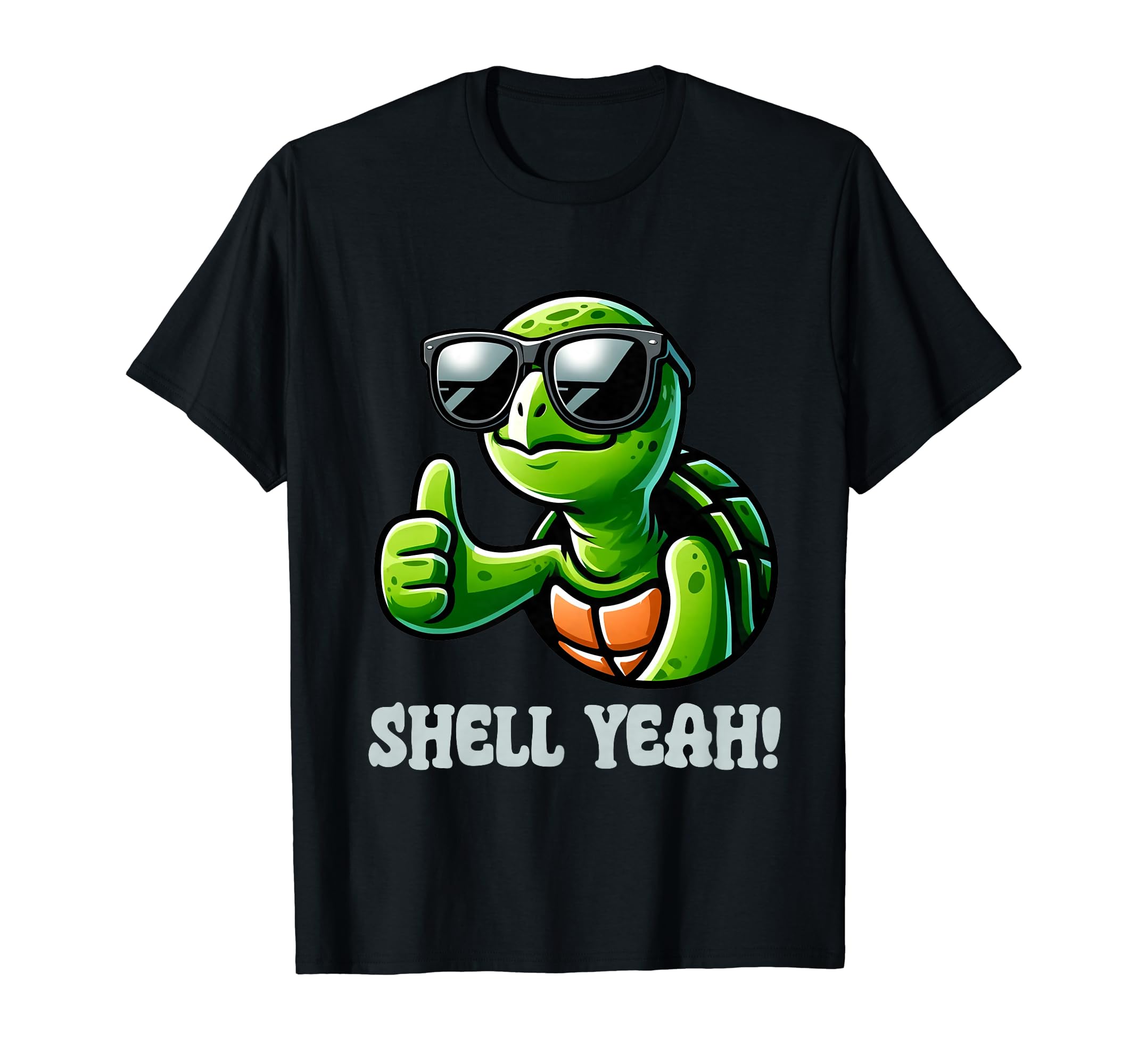 Turtle Time CreationsShell Yeah Turtle Lover Turtles Pun Graphic T-Shirt