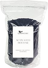Pure Activated Biochar - Premium Organic Soil Amendment for Enhanced Plant Growth, Soil Health, Terrariums - Natural Carbon-Rich Additive for Sustainable Gardening and Eco-Friendly Agriculture (2L)
