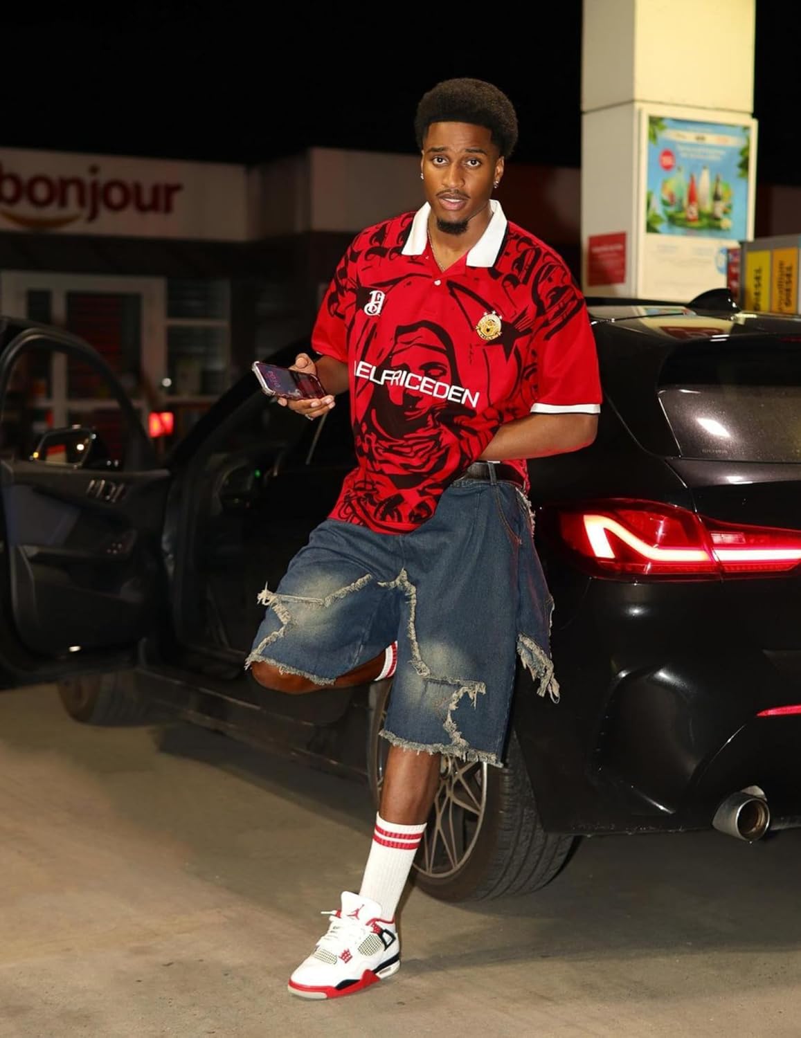 Aelfric Eden Mens 90s Oversized Y2K T Shirts Nun Portrait Polo Tee Grahpic Streetwear Casual Vintage Summer Top Tshirt - Image 3