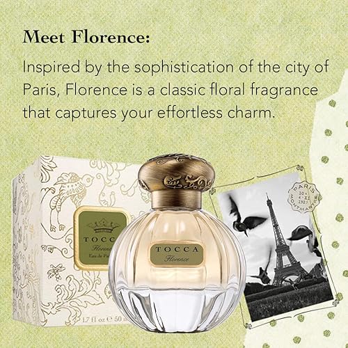 Miniatura 6 de Tocca Eau de Parfum (1.7 fl oz) y Crema de Manos (4.1 fl oz) en Florencia - Bergamota, Pomelo, Pera Verde, Gardenia y Manzana