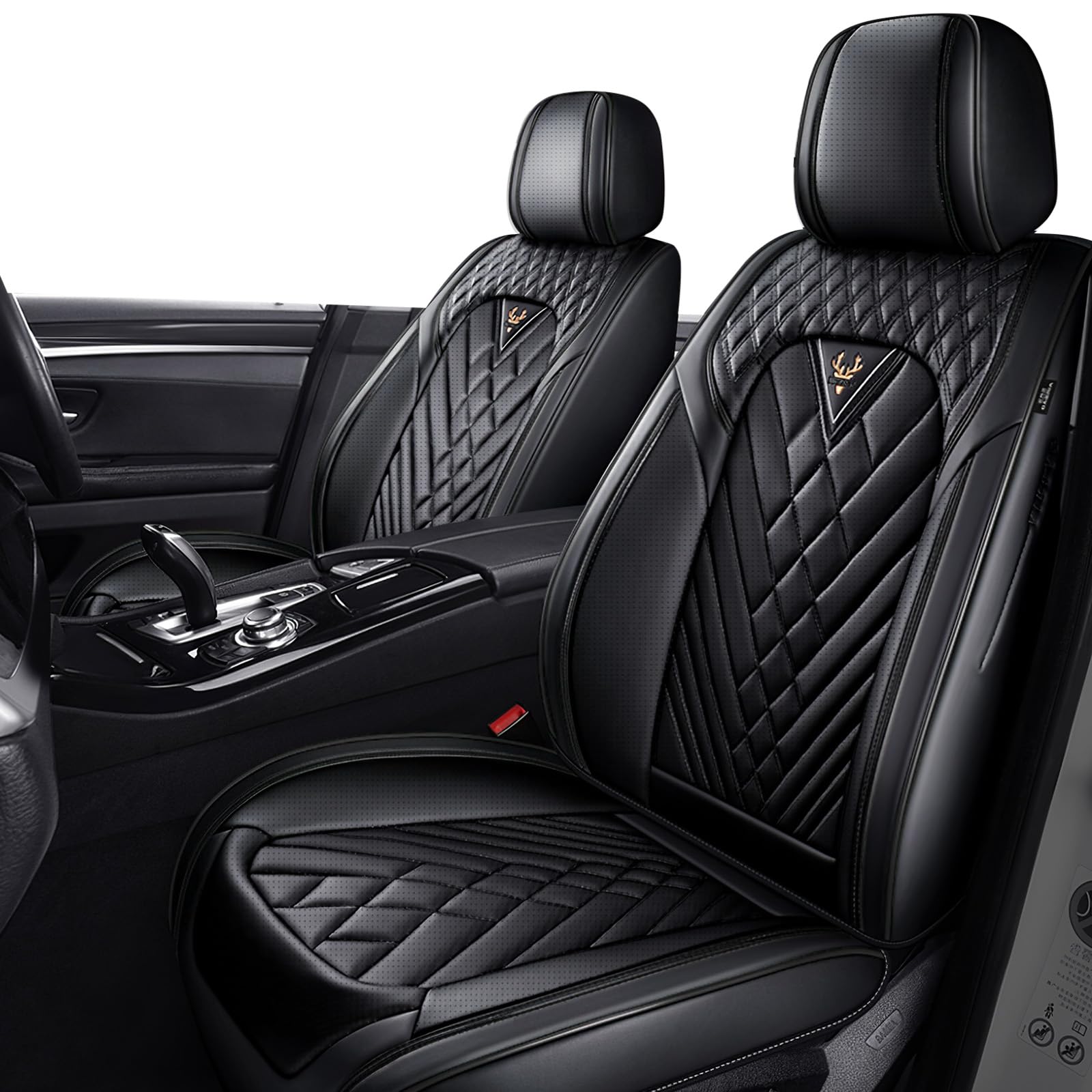 SLJU Mercedes Sprinter Seat Covers (2-Seat, Black)