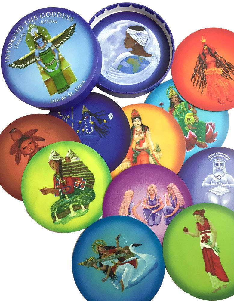 Amazon.com: Lisa de St. Croix Invoking the Goddess Oracle and