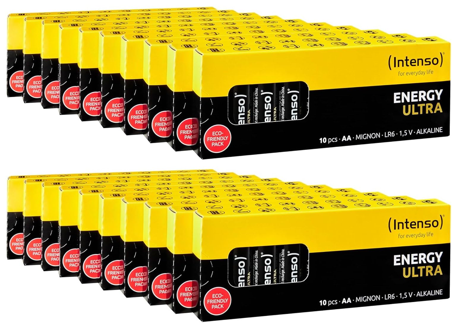 Intenso Energy Ultra AA Mignon LR6 baterie alkaliczne, opakowanie 200 sztuk