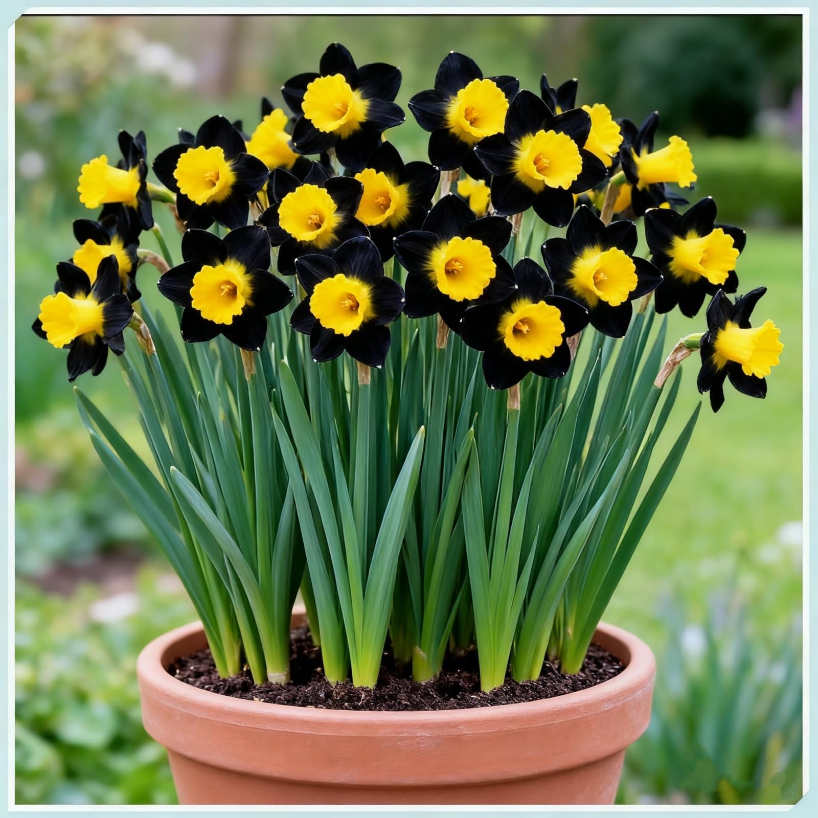 Narcissus Bulbs UK/Daffodil Bulbs for Planting Now/Suitable for Garden Plants/Landscape Design/Indoor and Outdoor Potted Plants-4 Bulbs-G