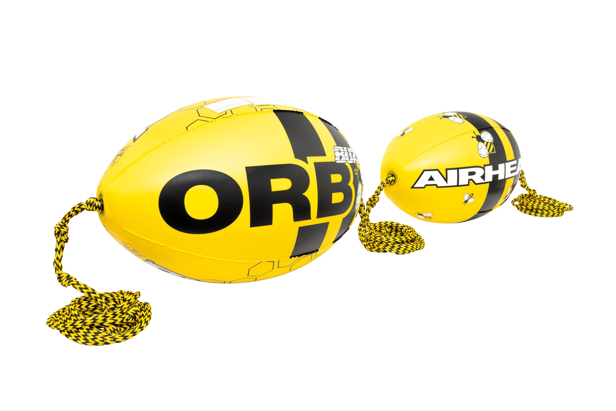 Airhead Double Orb, Towable Tube Rope Performance Ball, Works for Boating, Water-Skiing, Wakeboarding, and More, Boating and Water Sports
