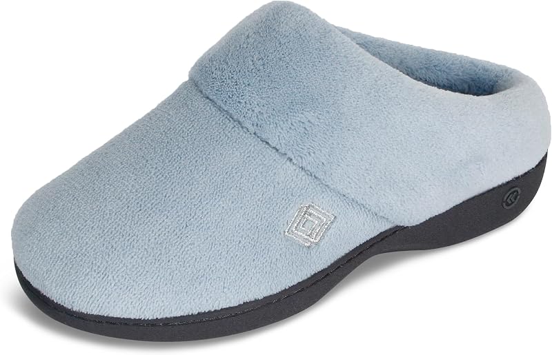 Pantuflas isotoner Classic Clog antideslizantes de espuma viscoelástica para mujer