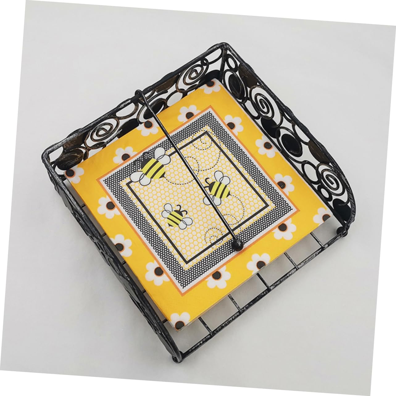 Servilletas de Papel Impresas Abejas de Colores, 100 Piezas