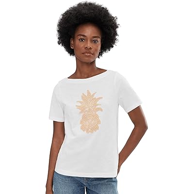Tommy Bahama Crochet Pineapple Lux Tee