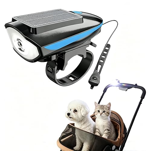 Pet Stroller Lights Horn IPX4 Waterproof product photo (Pet Safety Lights) — ScooterReviewPro review