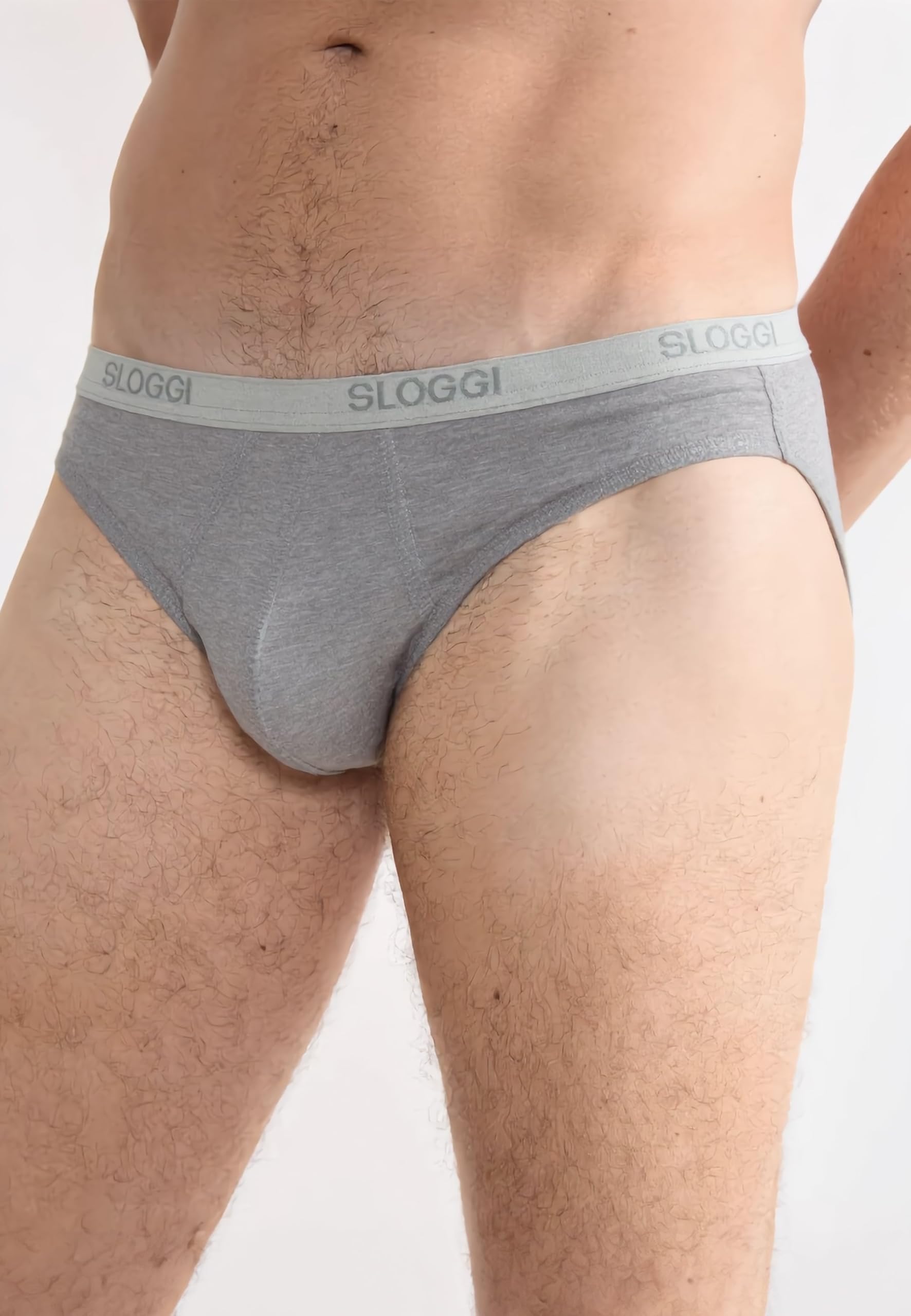 Sloggi 4 Pezzi Slip Bassi Uomo Men Basic Mini