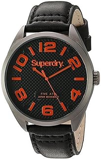Orologio Analogueico Quarzo Uomo con Cinturino in Pelle SYG192BRA