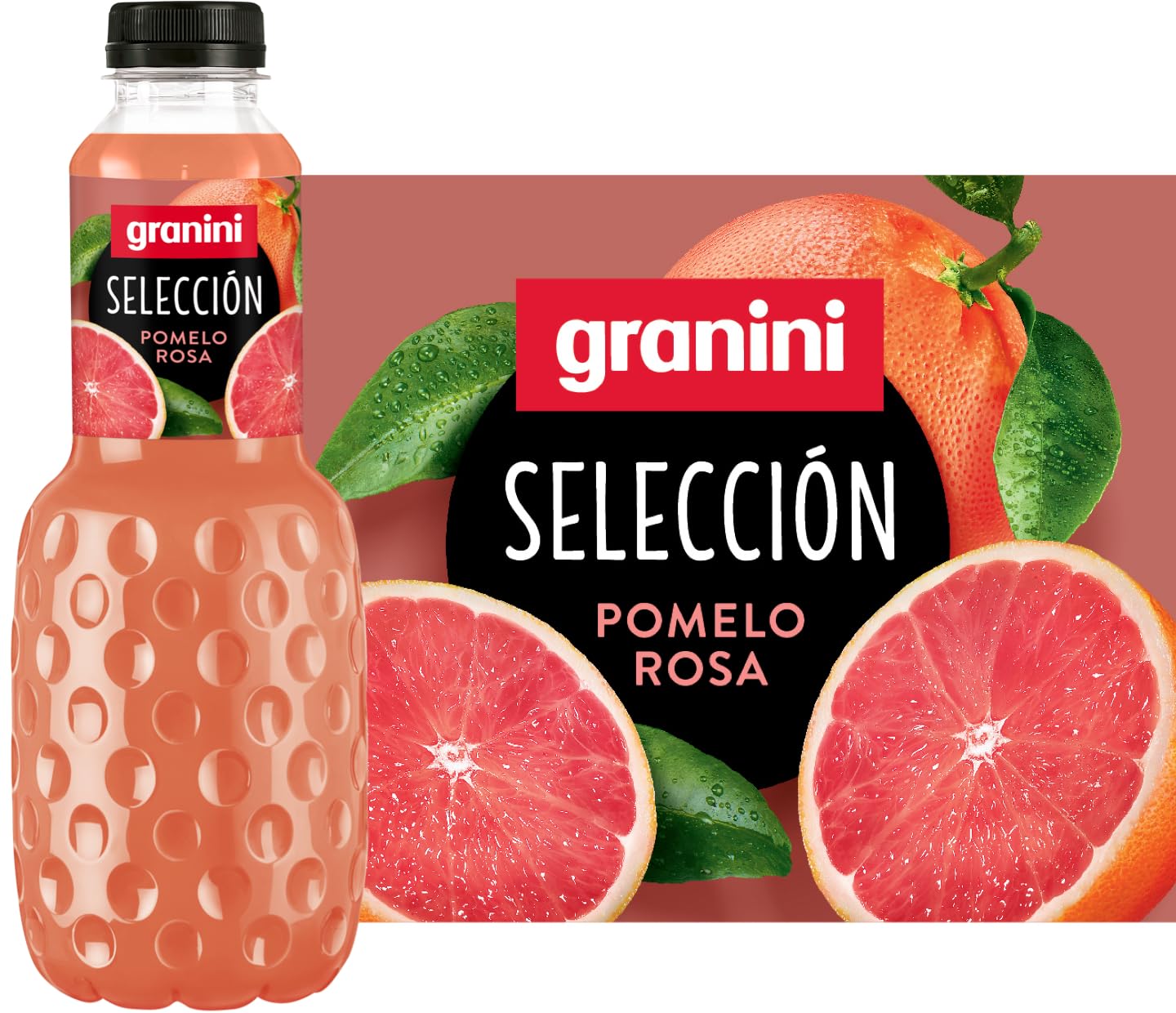 Granini Bebida de Pomelo Rosa Pack 6 x 1L