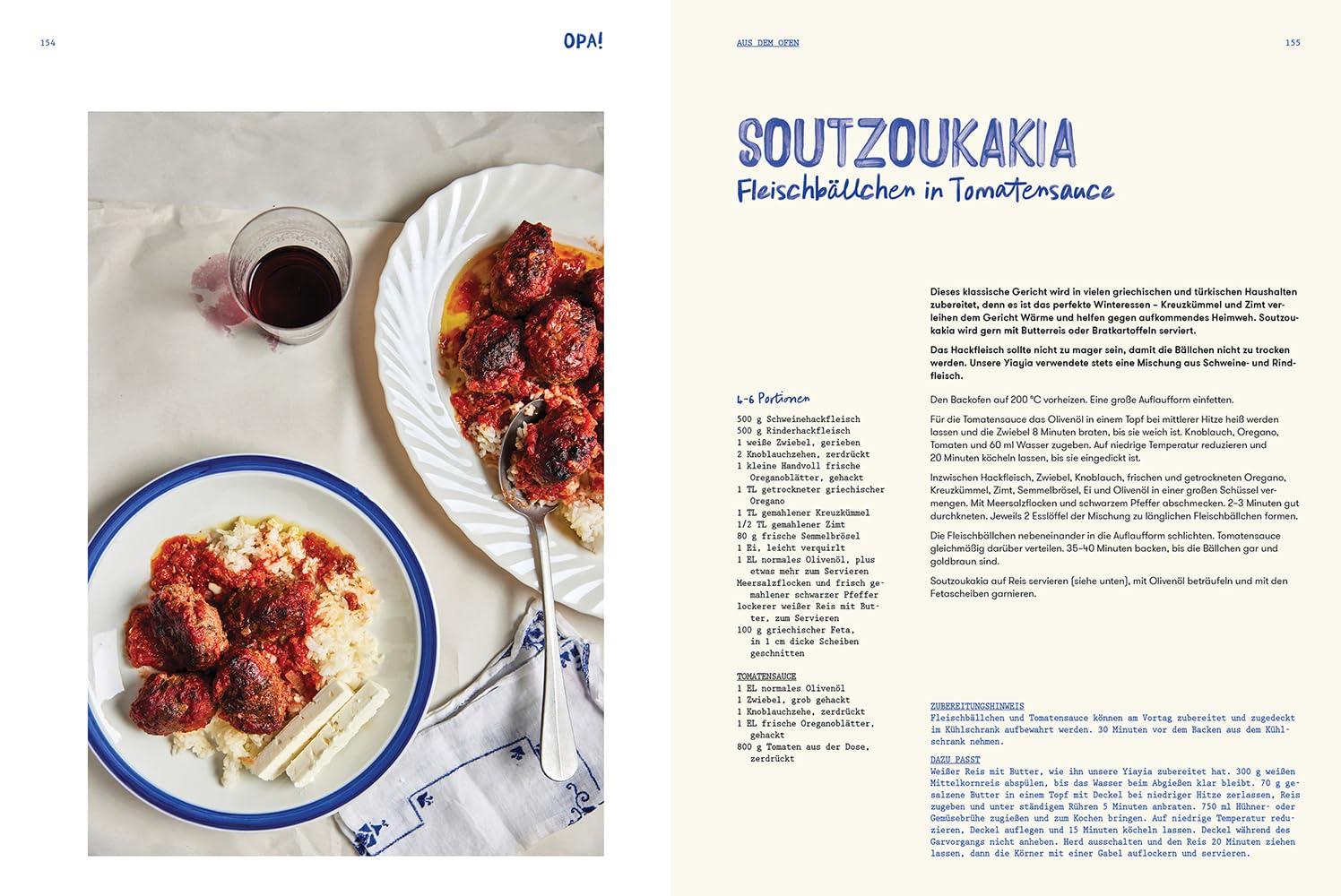 OPA! Griechischer Genuss wie in der Taverne: Griechische Sommerküche mit authentischen Rezepten, Meze, mediterranen Vorspeisen, Grillgerichten & traditionellen Spezialitäten