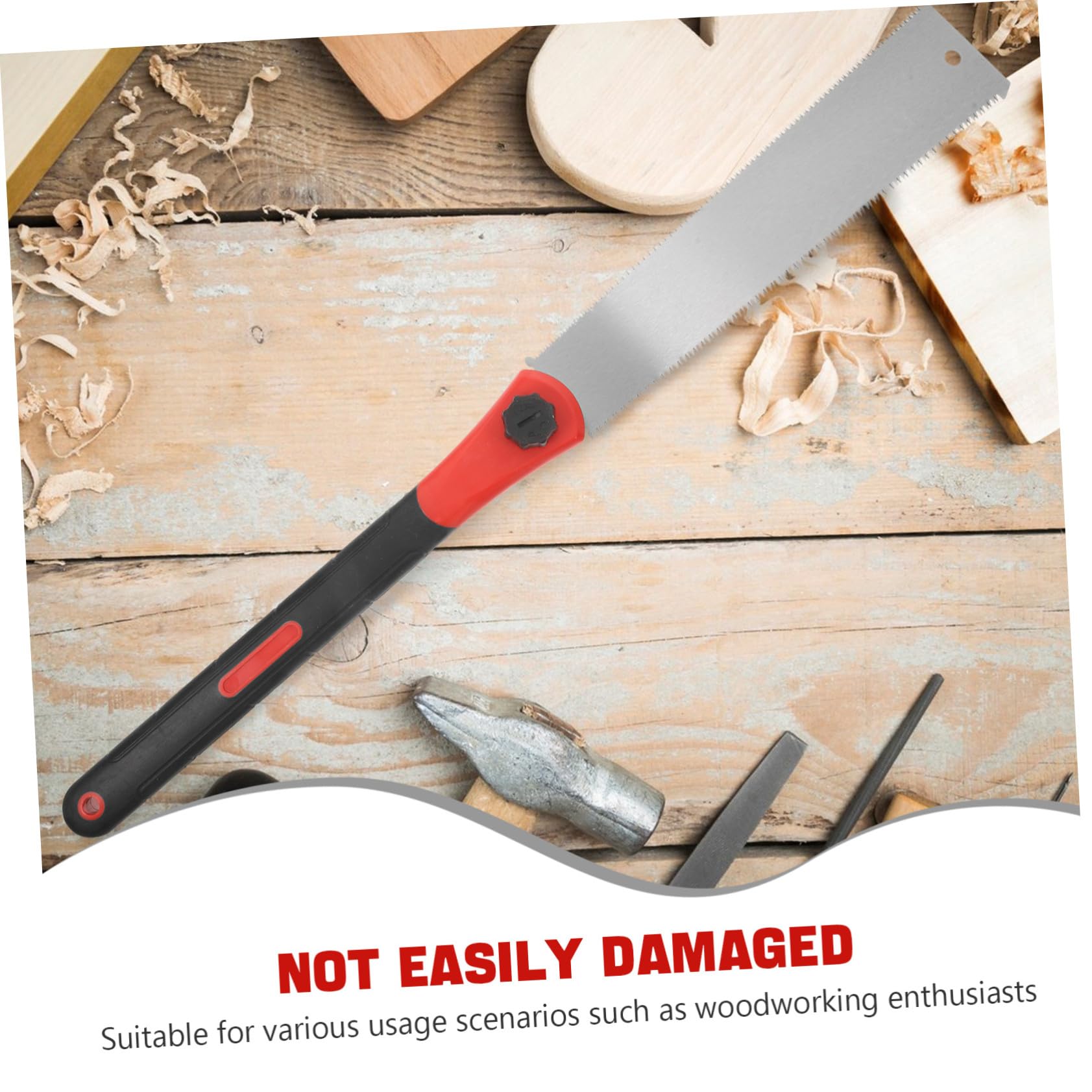 Seghetto a Doppia Lama per Legno, Denti Fini, 2 Lati | Sk5 e Pp, Taglio di Precisione, Uso Versatile in Falegnameria, Formato Mini per Lavori Artigianali