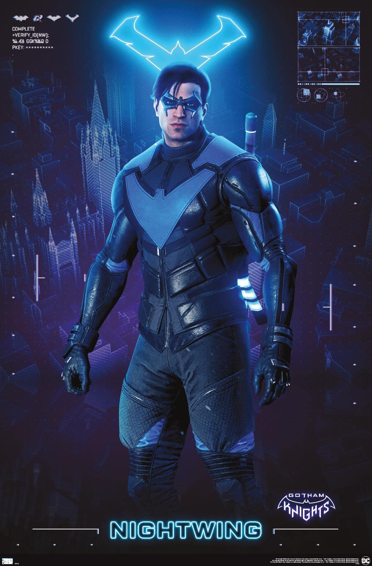 DC Comics Gotham Knights - Nightwing Wall Poster