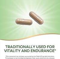 Vista 4 de Nature's Way Cordyceps herbales premium 1000 mg por porción 60 Vcaps