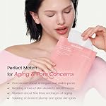 BIODANCE Bio-Collagen Real Masque de profondeur, Masque hydrogel hydratant le plus vendu pour la peau glowy vitreuse, Pore minimisant, Amélioration de l'élasticité, Sans paraben, Sans fragrance, Soins de la peau coréens non-comédogènes 34g x 4ea